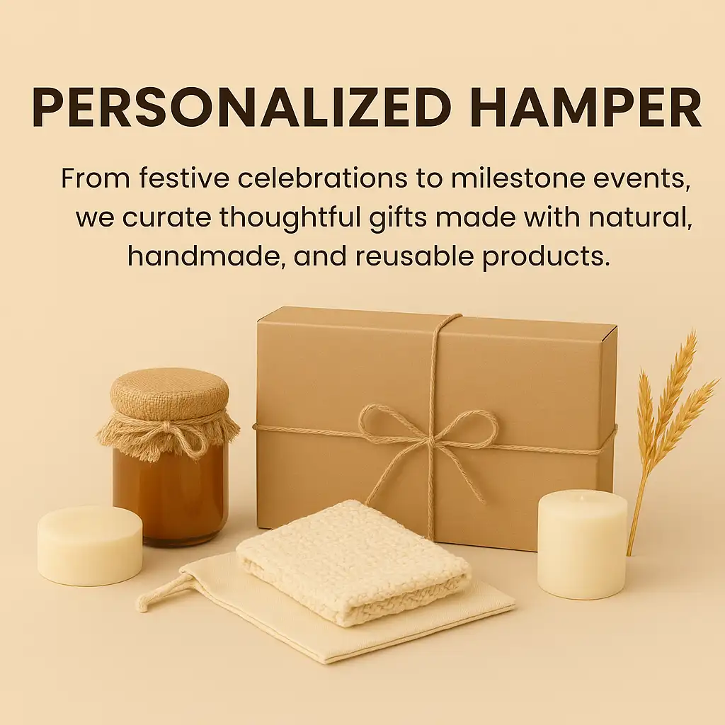 Personalized hamper banner